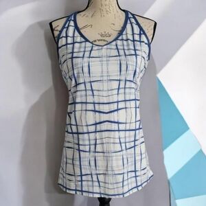 UNDER ARMOUR Heat Gear ActiveWear Geometric RacerBack Tank Top - LG - NWOT